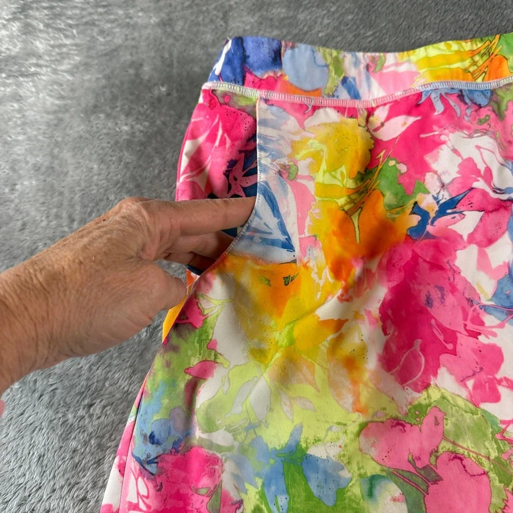 Ralph Lauren Golf Womens XS Skirt Floral Activewear Athleisure Skort‎ Pickleball